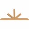 Ekena Millwork Saratoga Timber Gable Bracket, Western Red Cedar, 96"W x 52"H x 3 1/2"D x 5 1/2"F, 13/12 Pitch GBW096X52X0406SAR00SWR - alternate 2